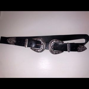 Double buckle belt